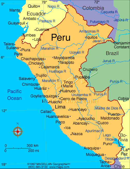 Chiclayo map